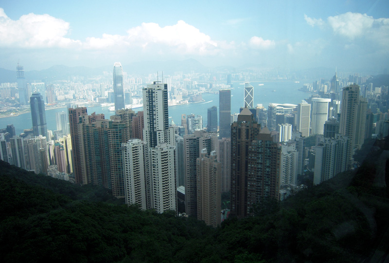 Bev Shaffer - So She Reminisced - Hong Kong Skyline