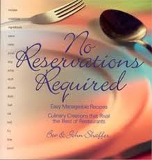 Bev Shaffer Cookbooks - No Reservations Required