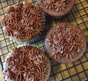 Bev Shaffer - Did Someone Say Chocolate - Frosted Chocolate Cupcakes