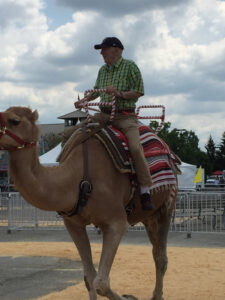 Bev Shaffer - Do Not Let What You Cannot Do - John Riding Camel at Ohio State Fair