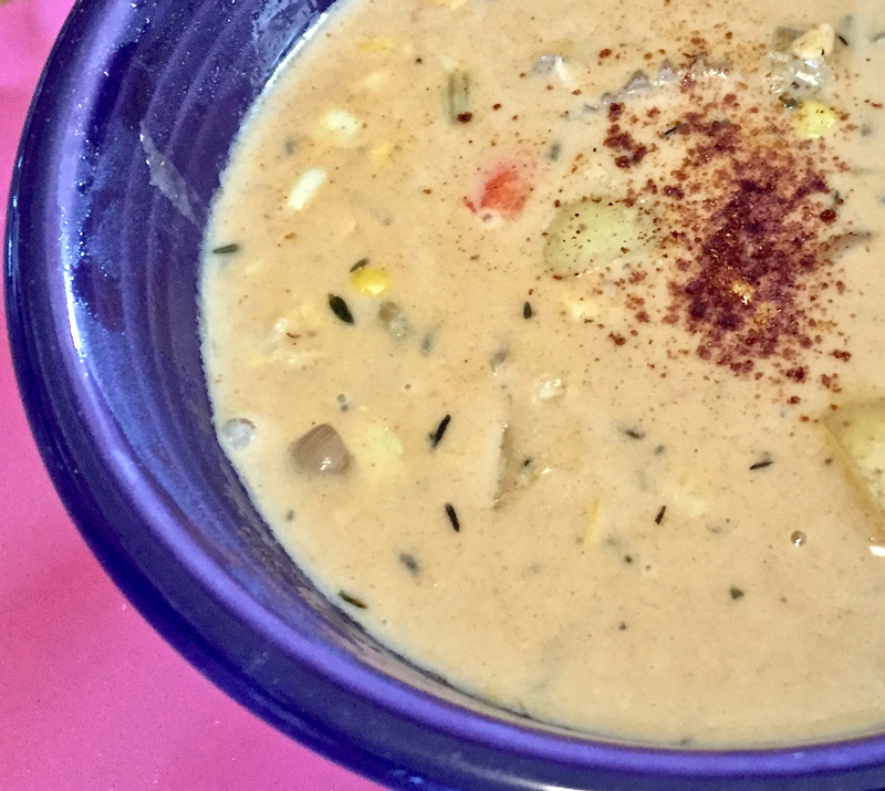 Damn Good Corn Chowder - Bev Shaffer