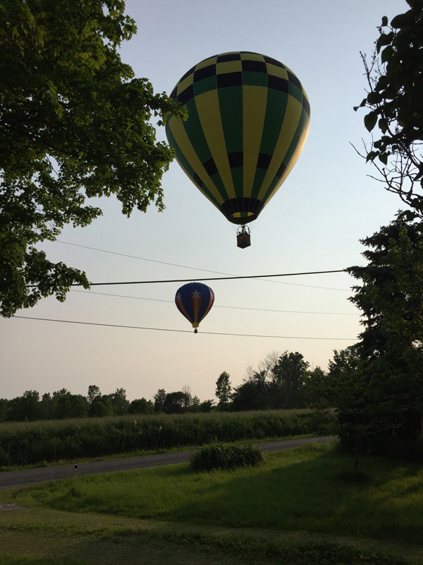 Bev Shaffer - When It's Been A Stressful Week - Duo of Hot Air Balloons